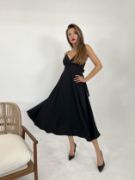 4186 ELBİSE-SİYAH resmi